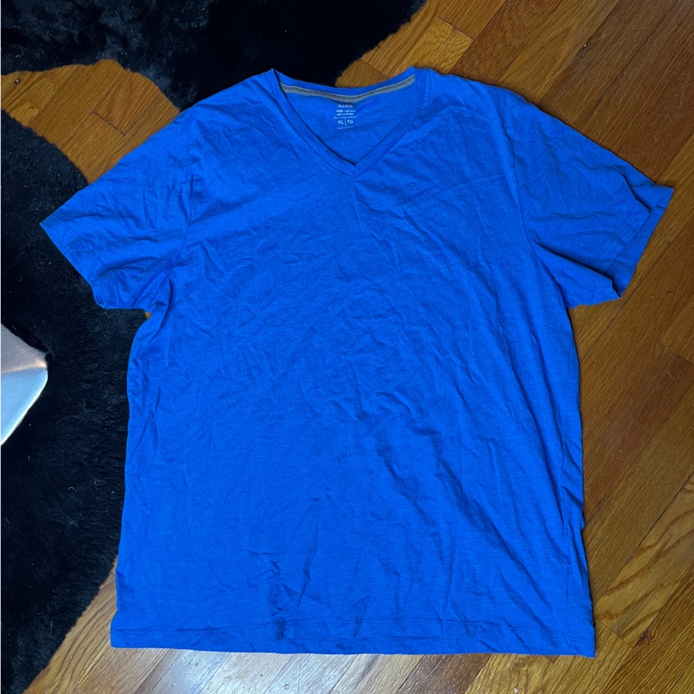 Old Navy Blue Soft Wash Ultra Doux Shirt Size XL